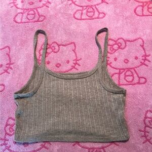 Ribbed Knit Tank Top